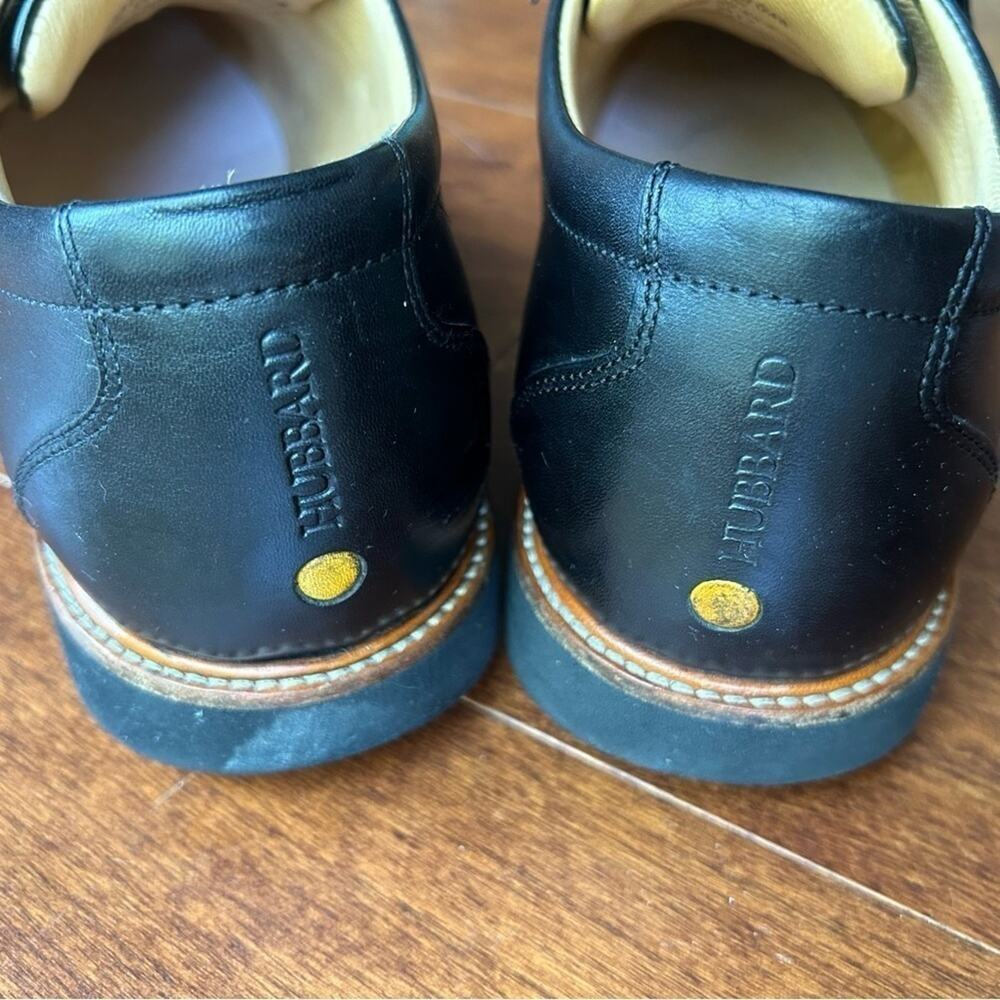 Samuel Hubbard Founder Classic Men’s Oxford Work Shoes, Black Leather, Size 10.5 - Picture 11 of 16